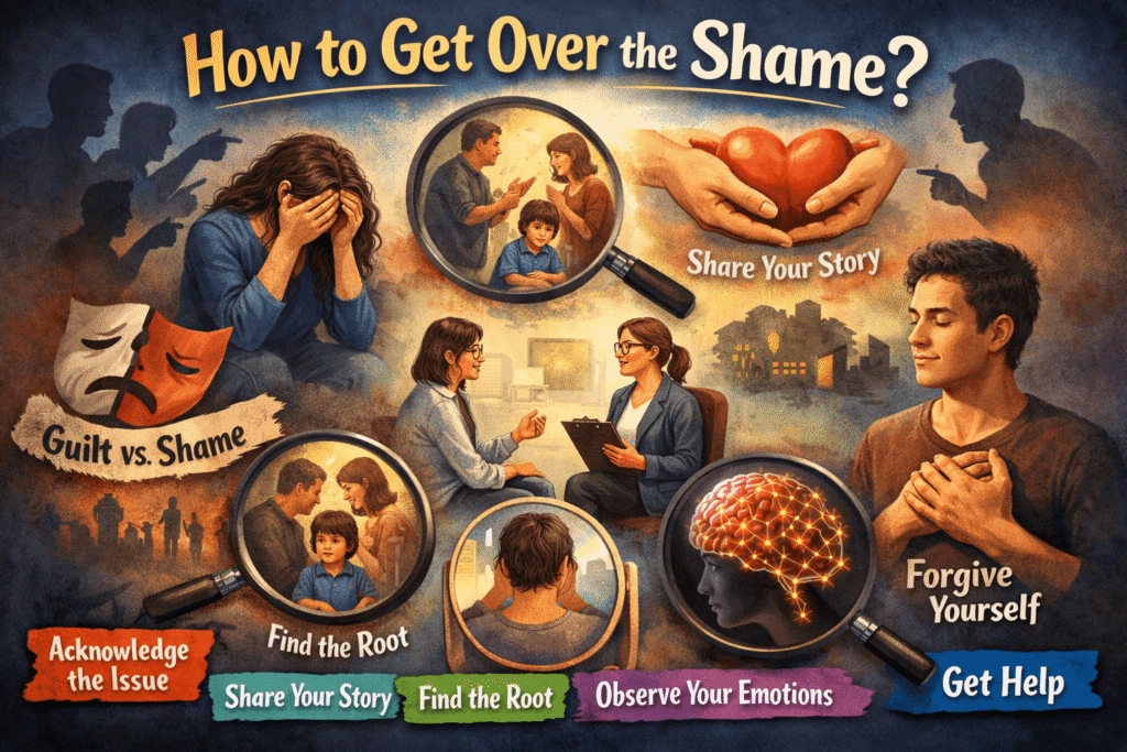 How to get over the shame