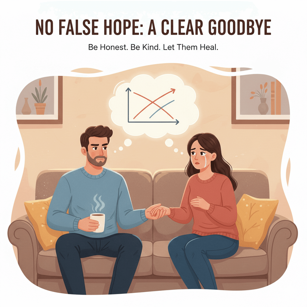 Never leave things open ended