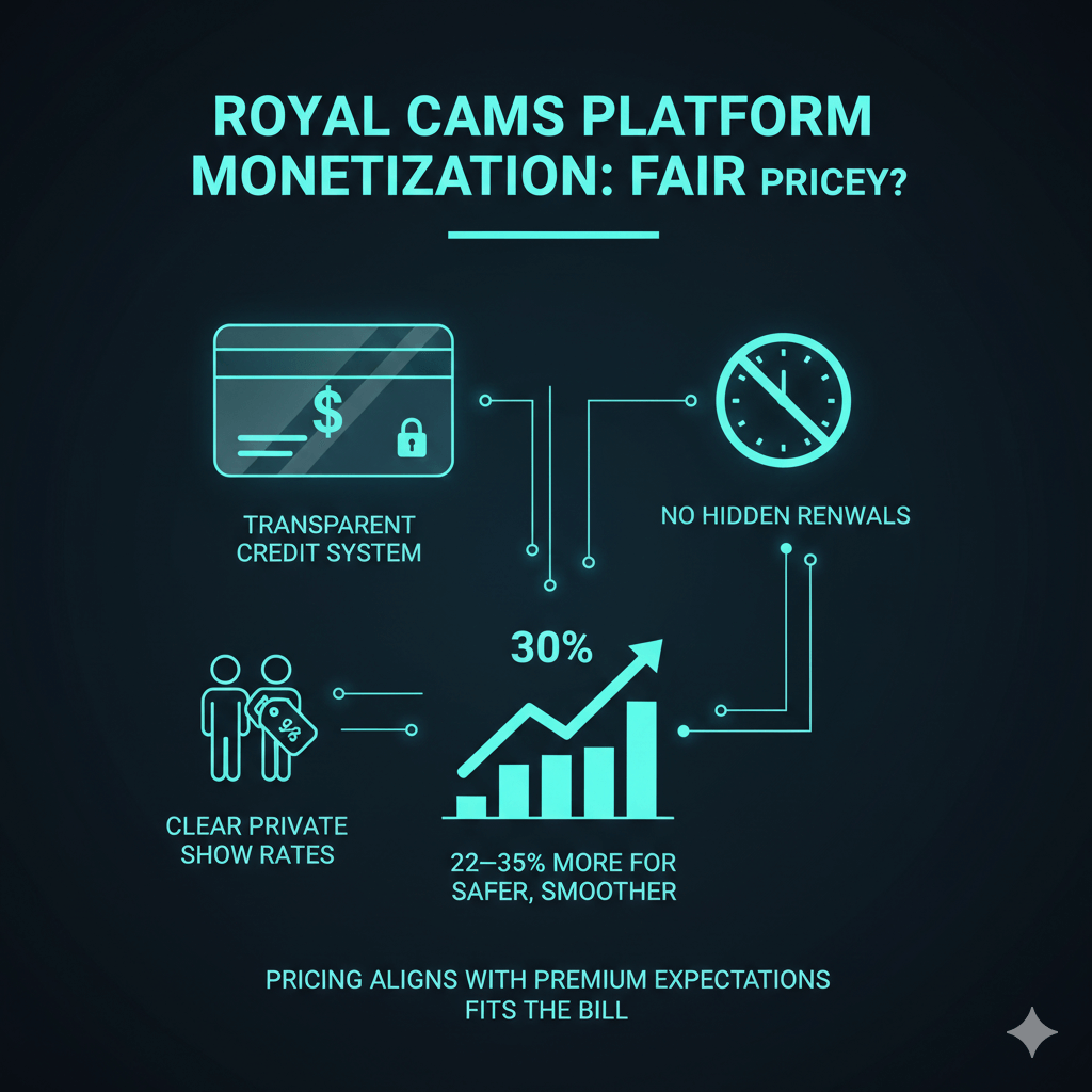 Royal Cams Platform Monetization
