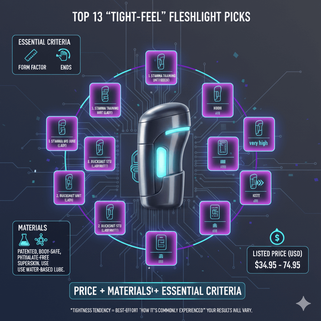 Top 13 Tightest Fleshlights