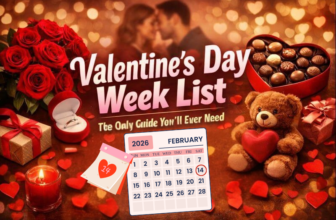 Valentine's Day Week list