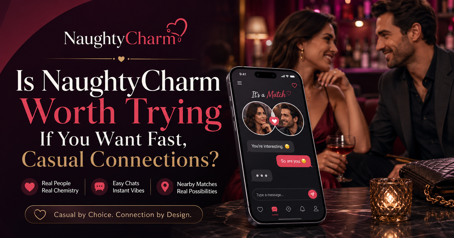 Is NaughtyCharm Worth Trying If You Want Fast, Casual Connections